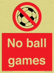 No Ball Games